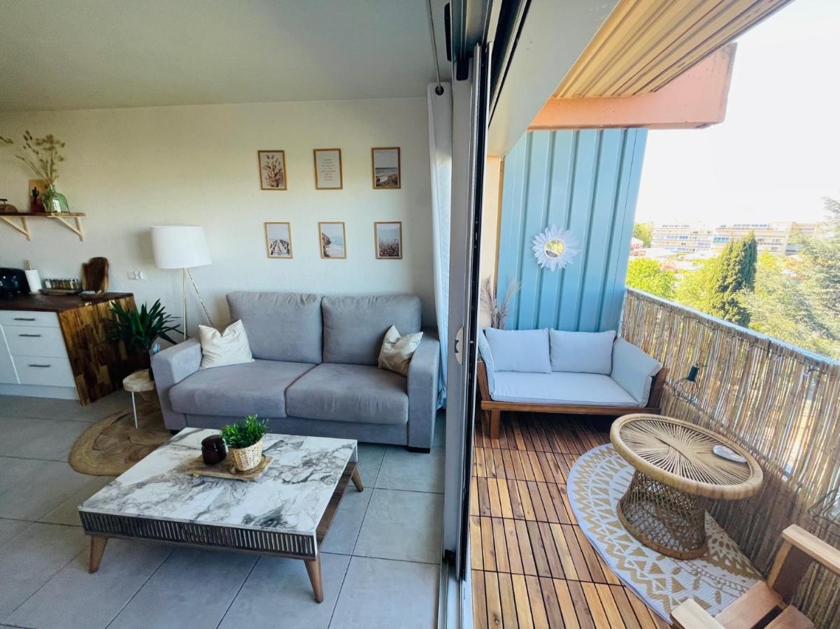 滨海阿热莱斯Appart' T2 Cosy Balcon Parking - 200M De La Mer公寓 外观 照片